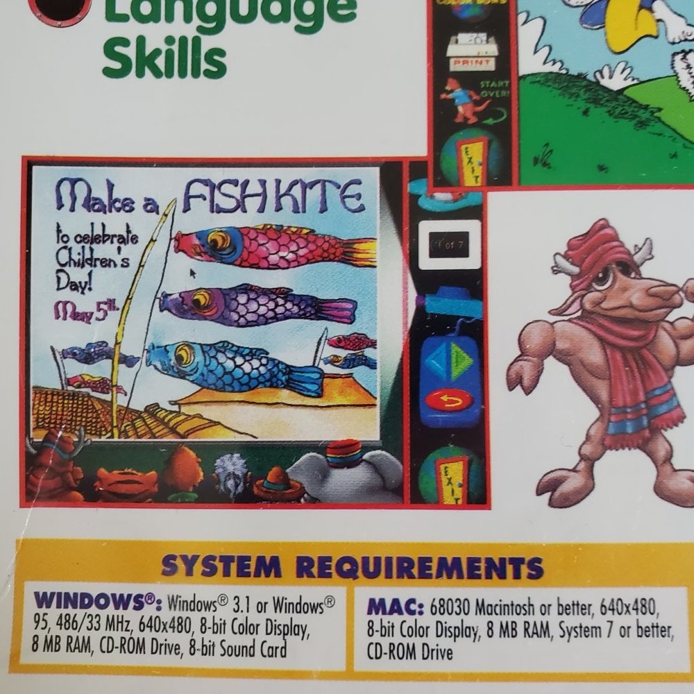Ozzie's Travels Child CD Rom Game Puzzle Destination Japan Cultural Ages 5+ - Picture 6 of 7